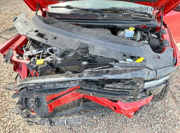 1C6SRFFT4MN674297 2021 RAM 1500 Red Սալոնի հետևի տեսք
