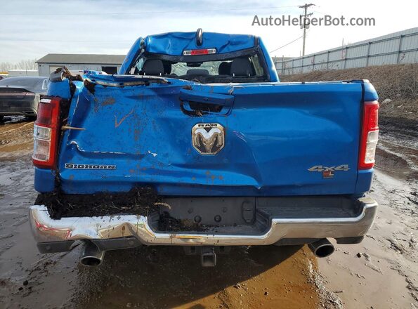 1C6SRFFT4NN362403 2022 RAM 1500 Blue Rear view