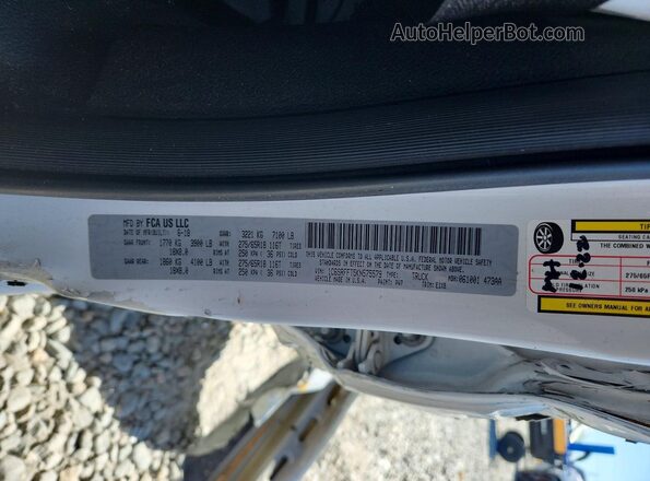1C6SRFFT5KN575579 2019 RAM 1500 White Շարժիչի բաժամունքի տեսք