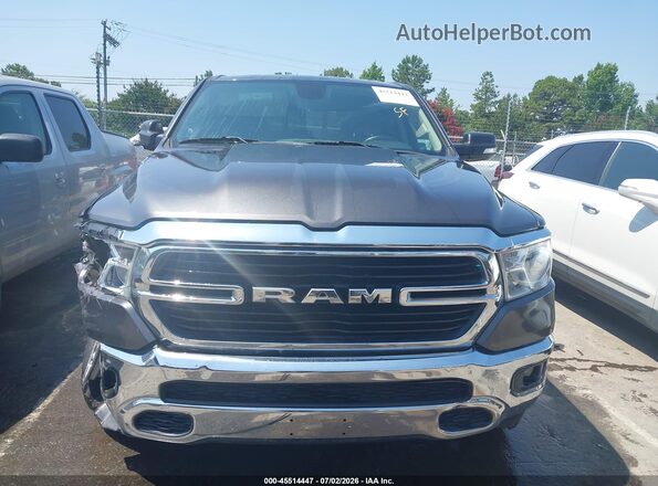 1C6SRFFT5KN782375 2019 RAM 1500 Gray Вид щитка приладів