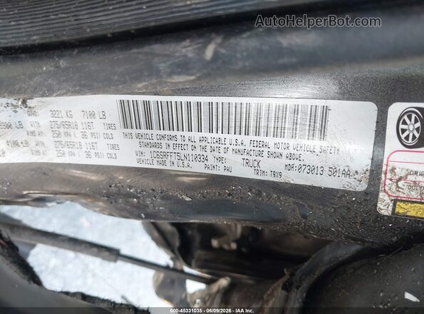 1C6SRFFT5LN110334 2020 RAM 1500 Серый Вид подкапотного пространства