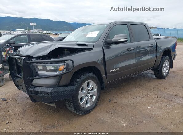 1C6SRFFT5LN143673 2020 RAM 1500 Gray წინა მარცხენა ხედი სამი მეოთხედიდან