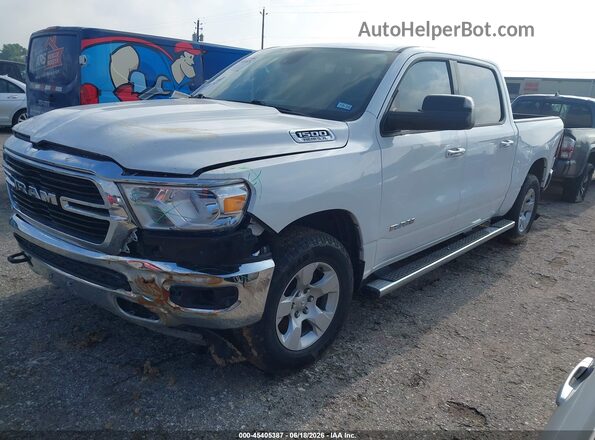 1C6SRFFT5LN306905 2020 RAM 1500 White წინა მარცხენა ხედი სამი მეოთხედიდან