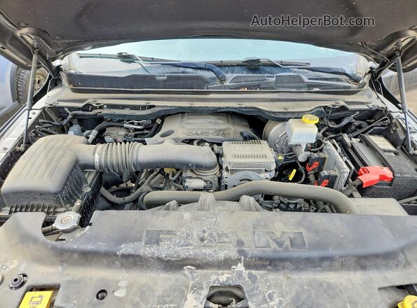 1C6SRFFT5MN507009 2021 RAM 1500 Gray Вид задньої частини салону