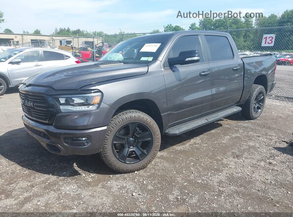 1C6SRFFT5MN585547 2021 RAM 1500 Gray Vista tres cuartos delantera izquierda