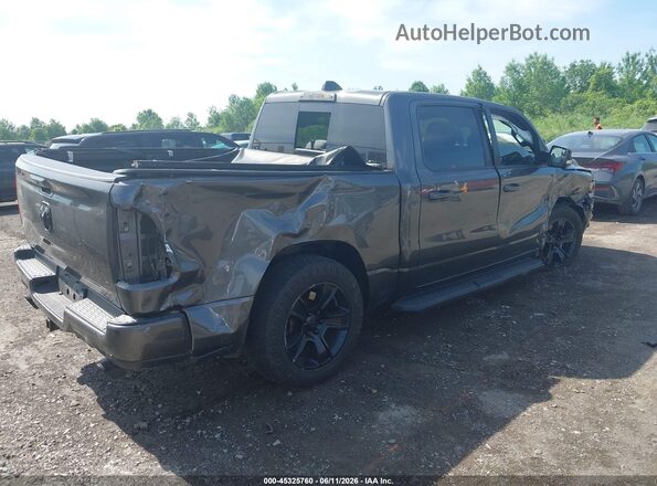 1C6SRFFT5MN585547 2021 RAM 1500 Gray Trasero derecho