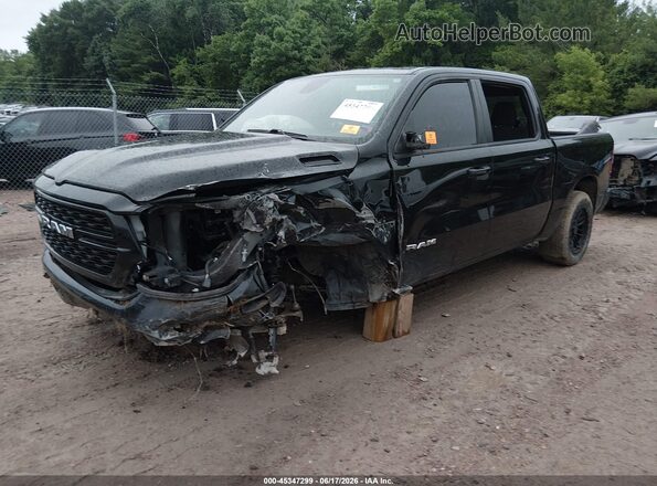 1C6SRFFT5NN396852 2022 RAM 1500 Black Front left
