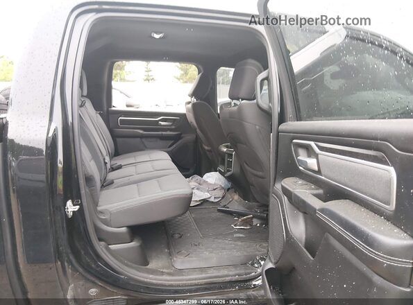 1C6SRFFT5NN396852 2022 RAM 1500 Black VIN sticker view