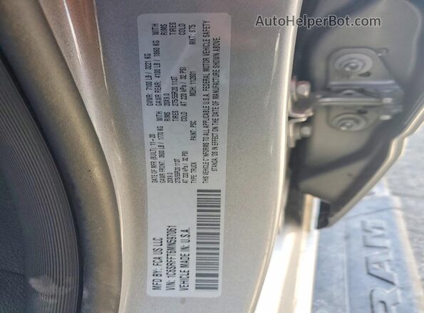 1C6SRFFT6MN597061 2021 RAM 1500 Silver Vista del compartimento del motor