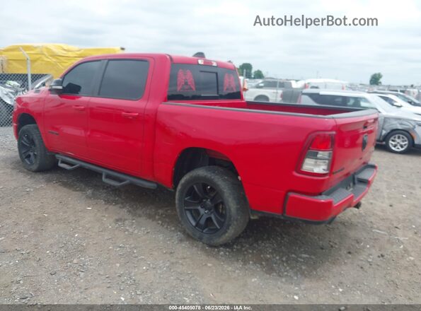 1C6SRFFT6MN694809 2021 RAM 1500 Красный Задняя левая четверть