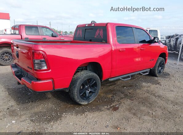 1C6SRFFT6MN694809 2021 RAM 1500 Красный Задняя правая четверть