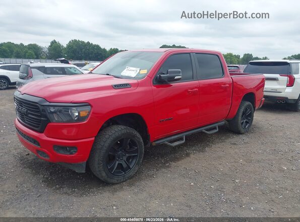 1C6SRFFT6MN694809 2021 RAM 1500 Красный Передняя левая четверть