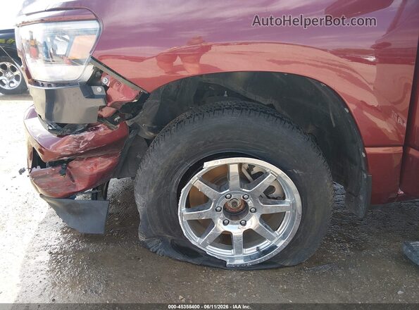 1C6SRFFT6PN611898 2023 RAM 1500 Burgundy წინა ხედი