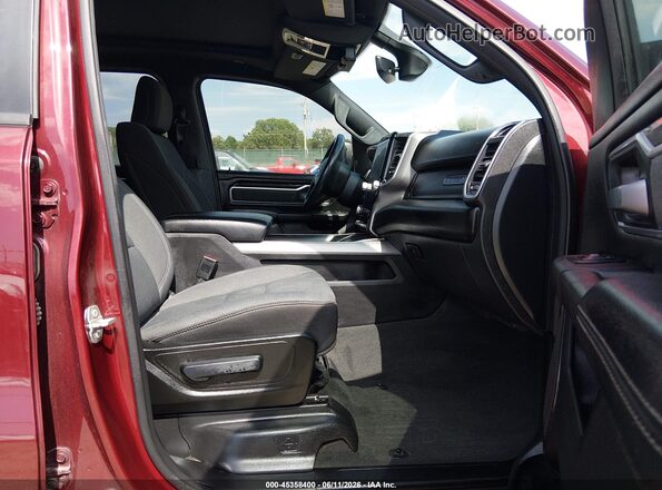 1C6SRFFT6PN611898 2023 RAM 1500 Burgundy წინა სალონის ხედი
