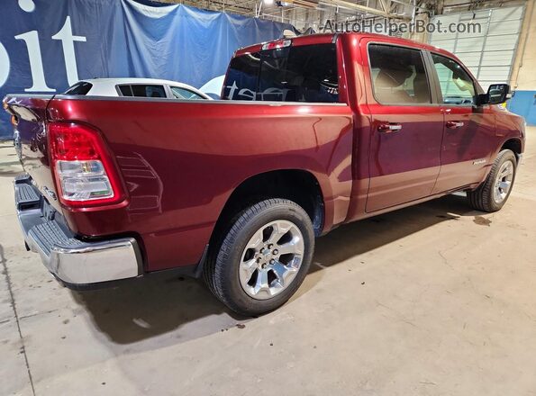 1C6SRFFT7KN734229 2019 RAM 1500 Red Rear right