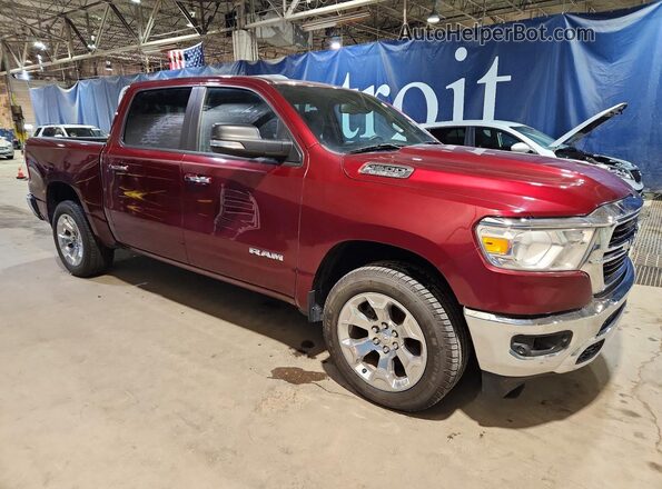 1C6SRFFT7KN734229 2019 RAM 1500 Red Front right