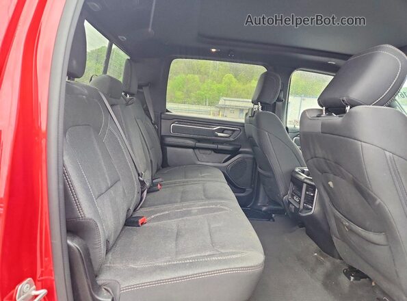 1C6SRFFT7LN327660 2020 RAM 1500 Red Հետևի նստատեղերի տեսք