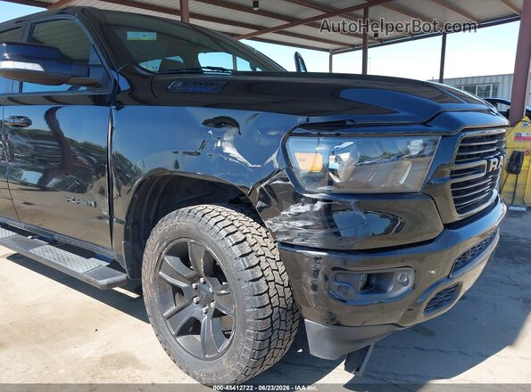 1C6SRFFT7MN679820 2021 RAM 1500 Black Front view