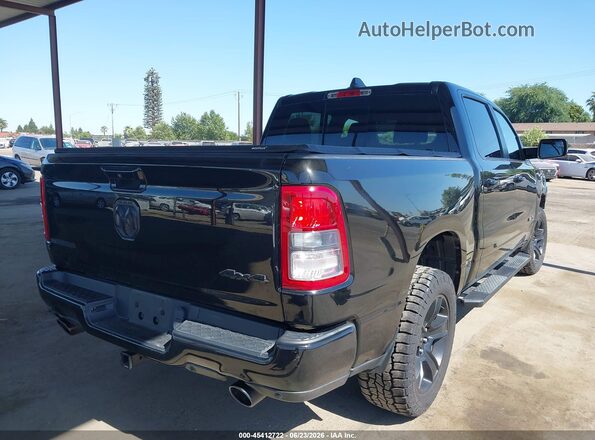 1C6SRFFT7MN679820 2021 RAM 1500 Black Rear right