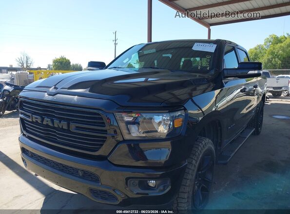 1C6SRFFT7MN679820 2021 RAM 1500 Black Front left