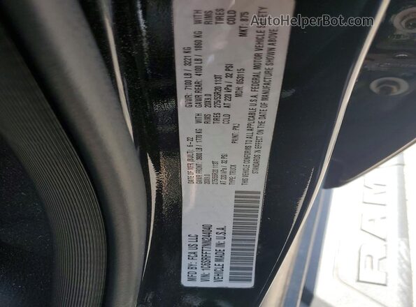 1C6SRFFT7NN244040 2022 RAM 1500 Black Engine compartment view
