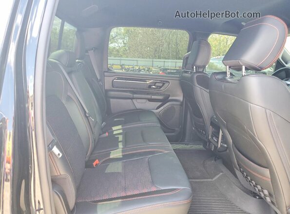 1C6SRFFT7NN244040 2022 RAM 1500 Black Rear seats view