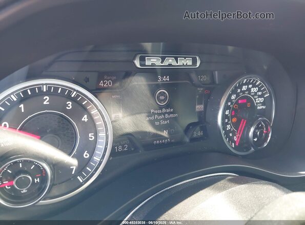 1C6SRFFT8LN358223 2020 RAM 1500 Silver უკანა სავარძლების ხედი
