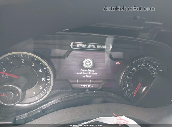 1C6SRFFT8MN765265 2021 RAM 1500 Black Widok z przodu