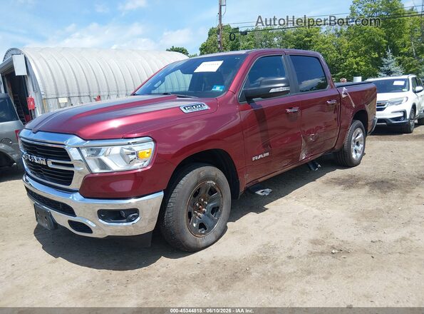 1C6SRFFTXKN659901 2019 RAM 1500 Red Przód lewy