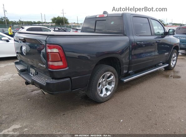1C6SRFFTXKN665097 2019 RAM 1500 Black Հետևի աջ