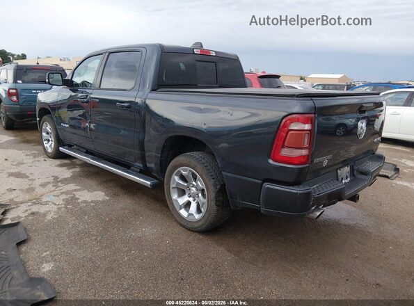 1C6SRFFTXKN665097 2019 RAM 1500 Black Հետևի ձախ