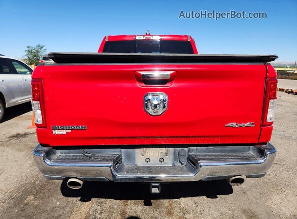 1C6SRFFTXKN732989 2019 RAM 1500 Red 