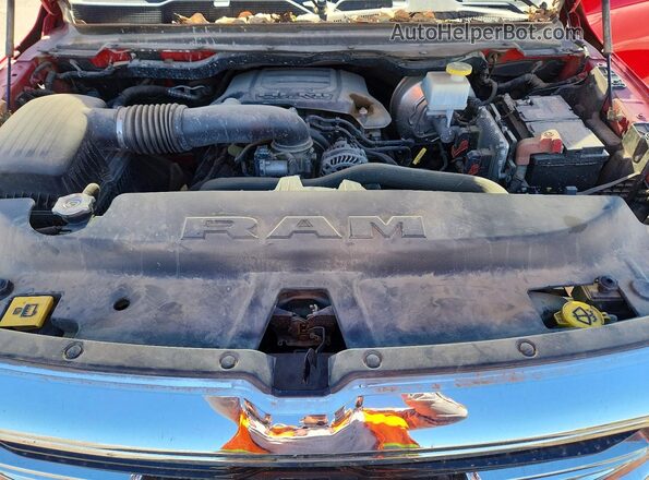 1C6SRFFTXKN732989 2019 RAM 1500 Red 