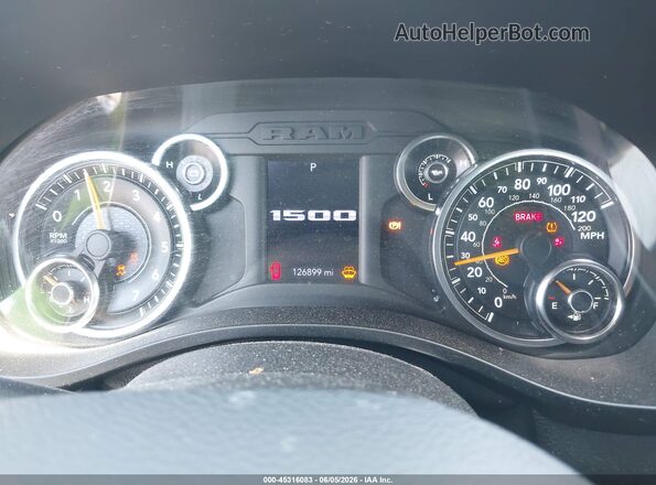 1C6SRFFTXMN520791 2021 RAM 1500 Blue Widok tylnych siedzeń