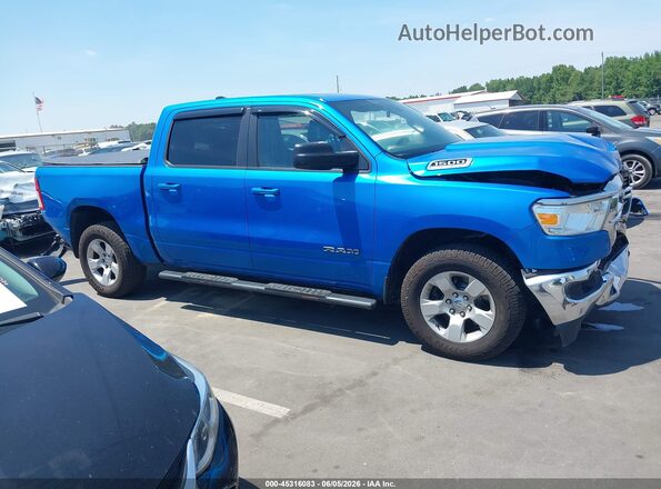 1C6SRFFTXMN520791 2021 RAM 1500 Blue Widok wnętrza z tyłu