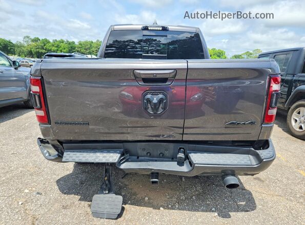 1C6SRFFTXMN708081 2021 RAM 1500 Charcoal Vista trasera