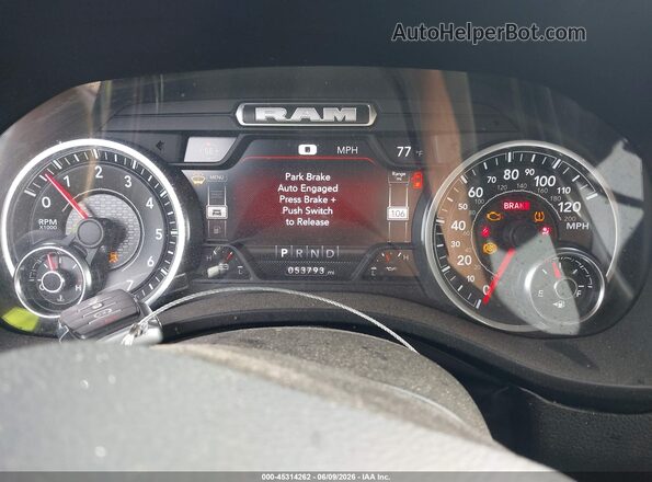 1C6SRFFTXNN267179 2022 RAM 1500 Black Widok tylnych siedzeń