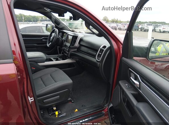 1C6SRFFTXPN613685 2023 RAM 1500 Burgundy Vista interior delantera
