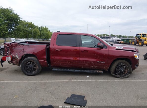 1C6SRFFTXPN613685 2023 RAM 1500 Burgundy Vista frontal