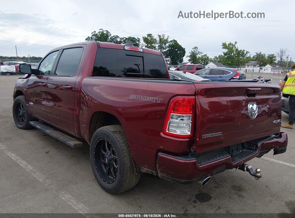 1C6SRFFTXPN613685 2023 RAM 1500 Burgundy Trasero izquierdo