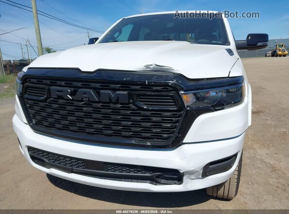 1C6SRFFTXTN302476 2026 RAM 1500 White Դիմացի տեսք