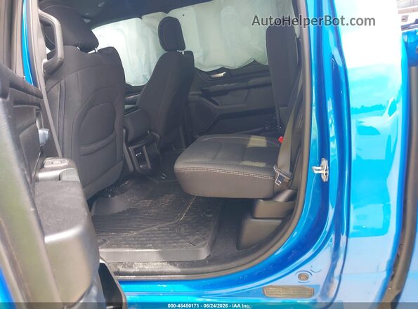 1C6SRFGP1SN604643 2025 RAM 1500 Blue Вид наклейки з VIN-кодом