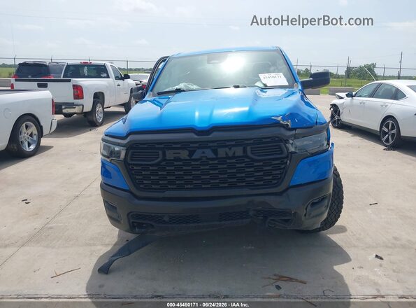 1C6SRFGP1SN604643 2025 RAM 1500 Blue Вид щитка приладів