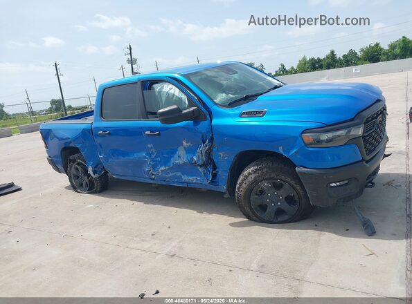 1C6SRFGP1SN604643 2025 RAM 1500 Blue Вид задньої частини салону