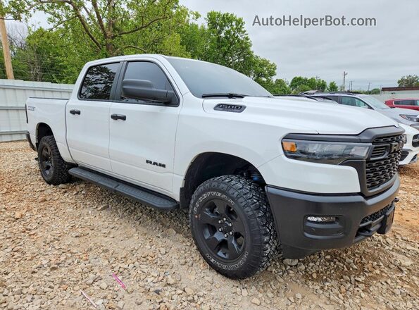 1C6SRFGP1SN679357 2025 RAM 1500 White Передня права чверть