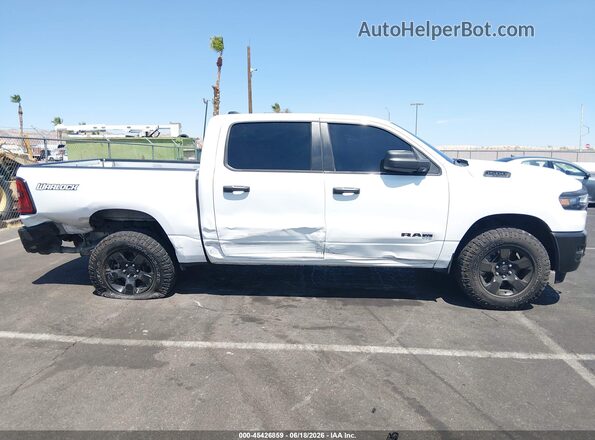 1C6SRFGP3SN634811 2025 RAM 1500 White Vista del cuadro de instrumentos