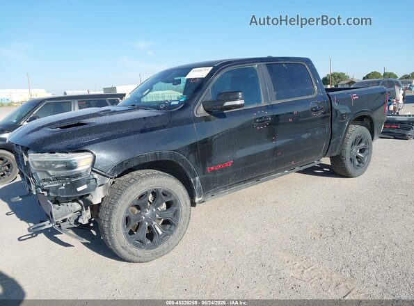1C6SRFHM1NN402202 2022 RAM 1500 Black Front left