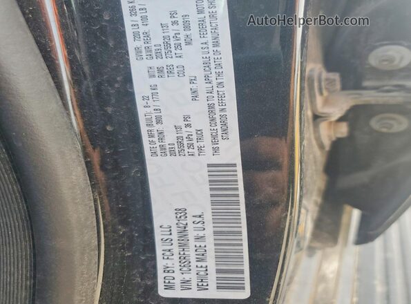 1C6SRFHM8NN421538 2022 RAM 1500 Black Widok komory silnika