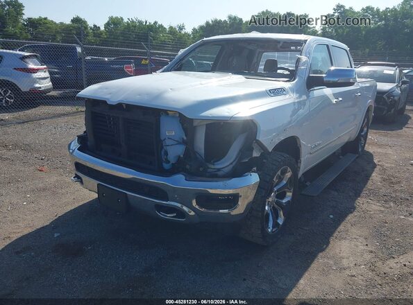 1C6SRFHT0KN902788 2019 RAM 1500 White Vista tres cuartos delantera izquierda