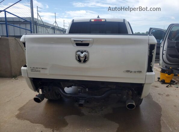 1C6SRFHT2LN357078 2020 RAM 1500 White უკანა ხედი